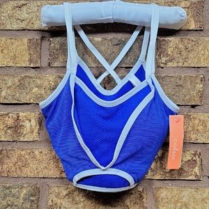 Colsie Vibrant Blue Bralette SIZE S (32A/C 34B Or 36A)